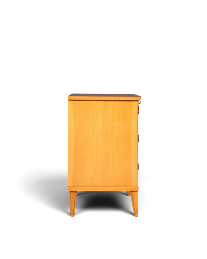 Schlichte Mid Century Kommode Vintage Flur Kommode 60s Schubladenkommode
