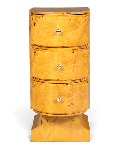 Wunderschöne Art Deco Design Kommode Birke Beistelltisch Modern Kult Schubladenkommode
