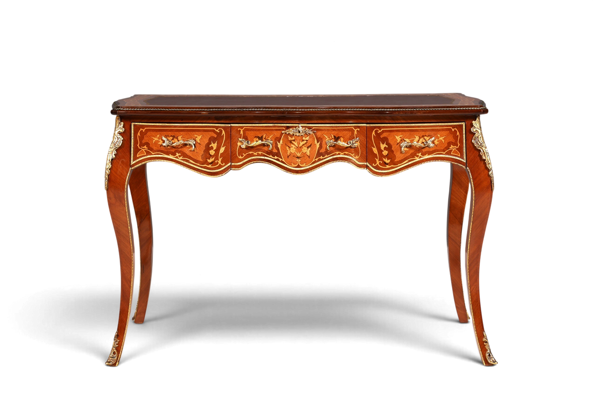 Traumhafter Louis XV Stil Schreibtisch French Desk Antik Stil Bürotisch