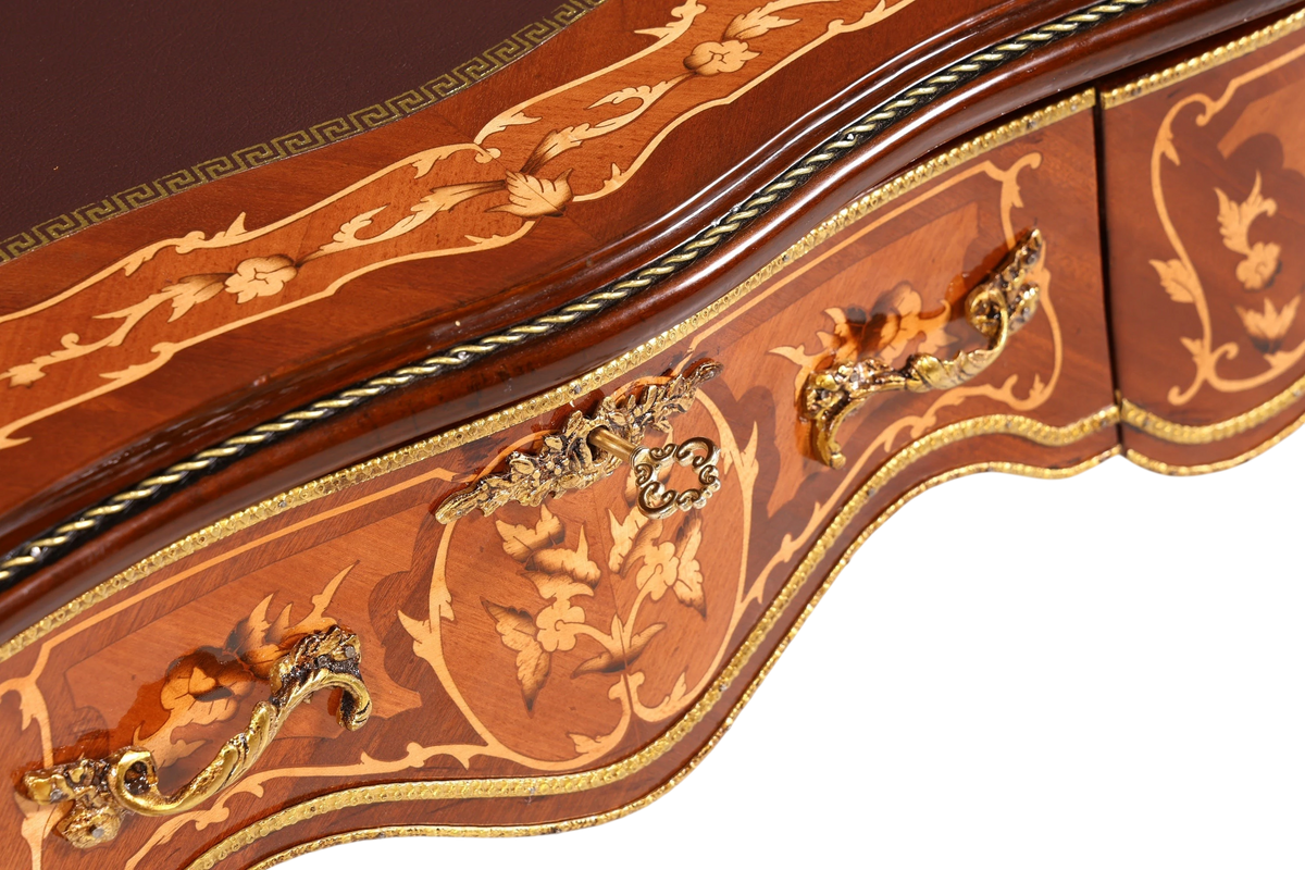 Traumhafter Louis XV Stil Schreibtisch French Desk Antik Stil Bürotisch