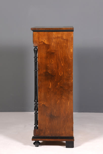 Traumhafter Gründerzeit Sekretär Vertiko Highboard Louis Philippe Kommode um 1880