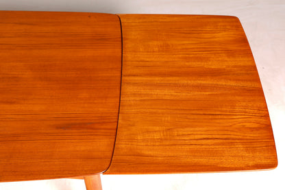 Traumhafter Mid Century Esstisch ausziehbarer Danish Design echt Holz Küchentisch Esszimmer Tisch