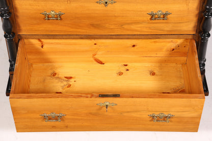 Traumhafter Gründerzeit Sekretär Vertiko Highboard Louis Philippe Kommode um 1880