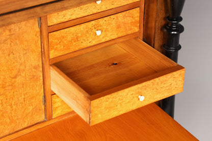 Traumhafter Gründerzeit Sekretär Vertiko Highboard Louis Philippe Kommode um 1880