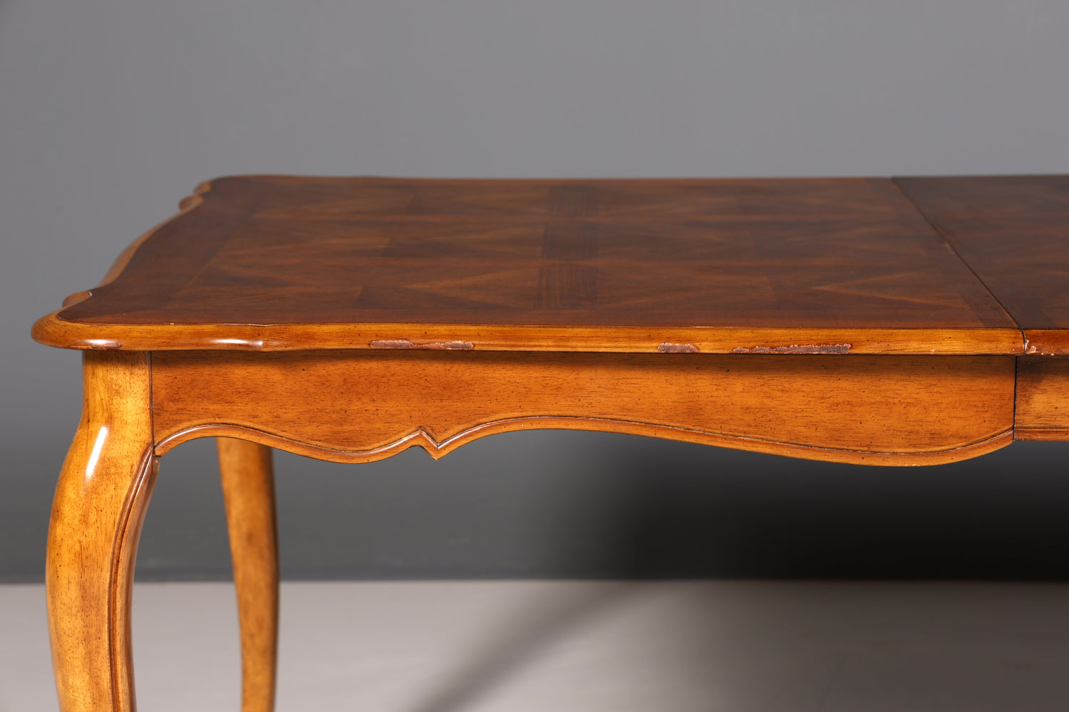 F988 Finish cm Wunderschöner Chippendale Tisch ausziehbarer Esstisch Küchentisch Barock Stil Esszimmer Tisch Konferenztisch