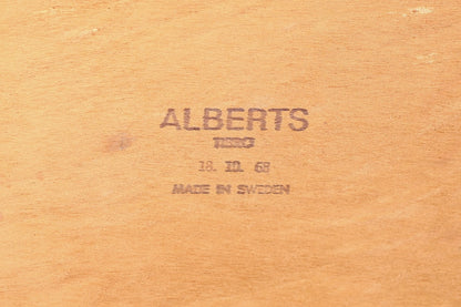 Wunderschöner Mid Century Couchtisch Original &quot;Alberts&quot; Retro Ablagetisch Teak Holz Vintage Coffee Table 70er Jahre Wohnzimmertisch 2 von 2