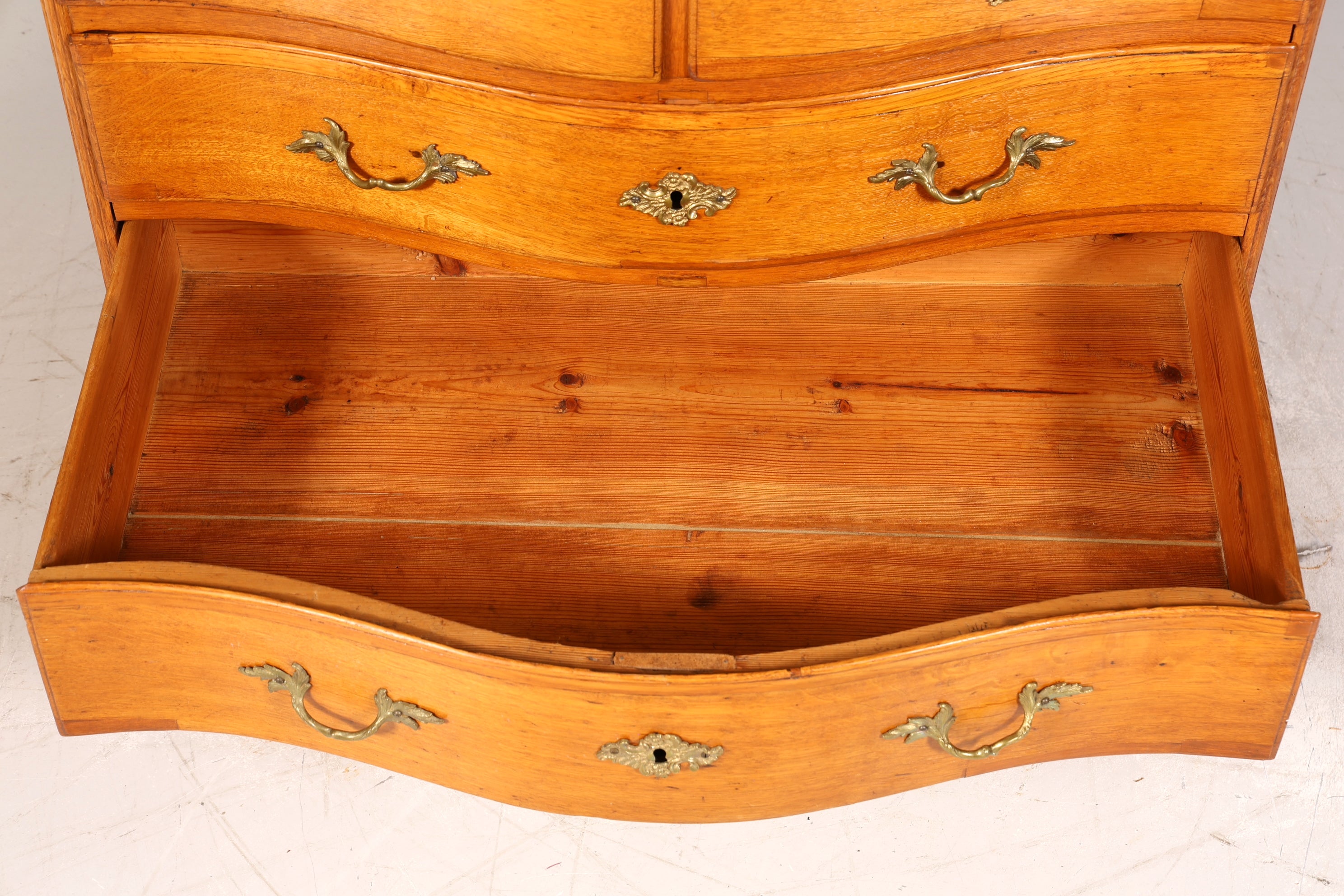 Original Barock Kommode um 1800 Sideboard Antik massiv Holz Schubladenkommode