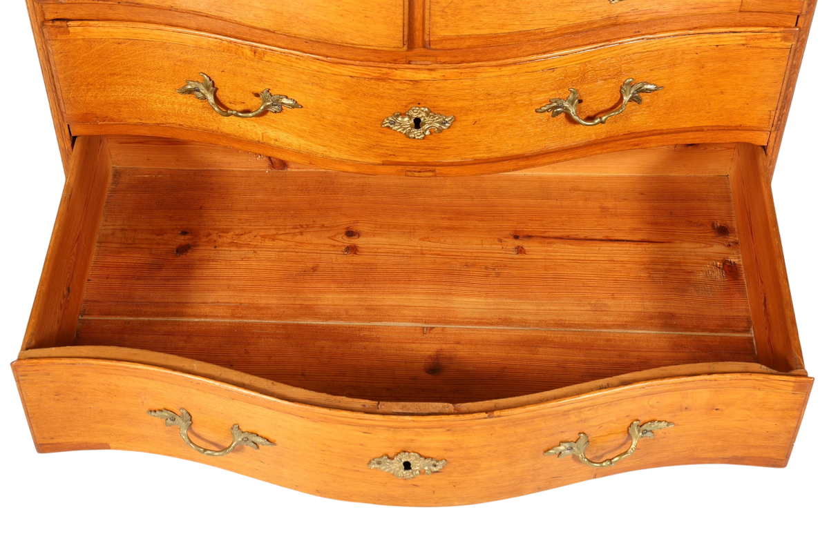 Original Barock Kommode um 1800 Sideboard Antik massiv Holz Schubladenkommode