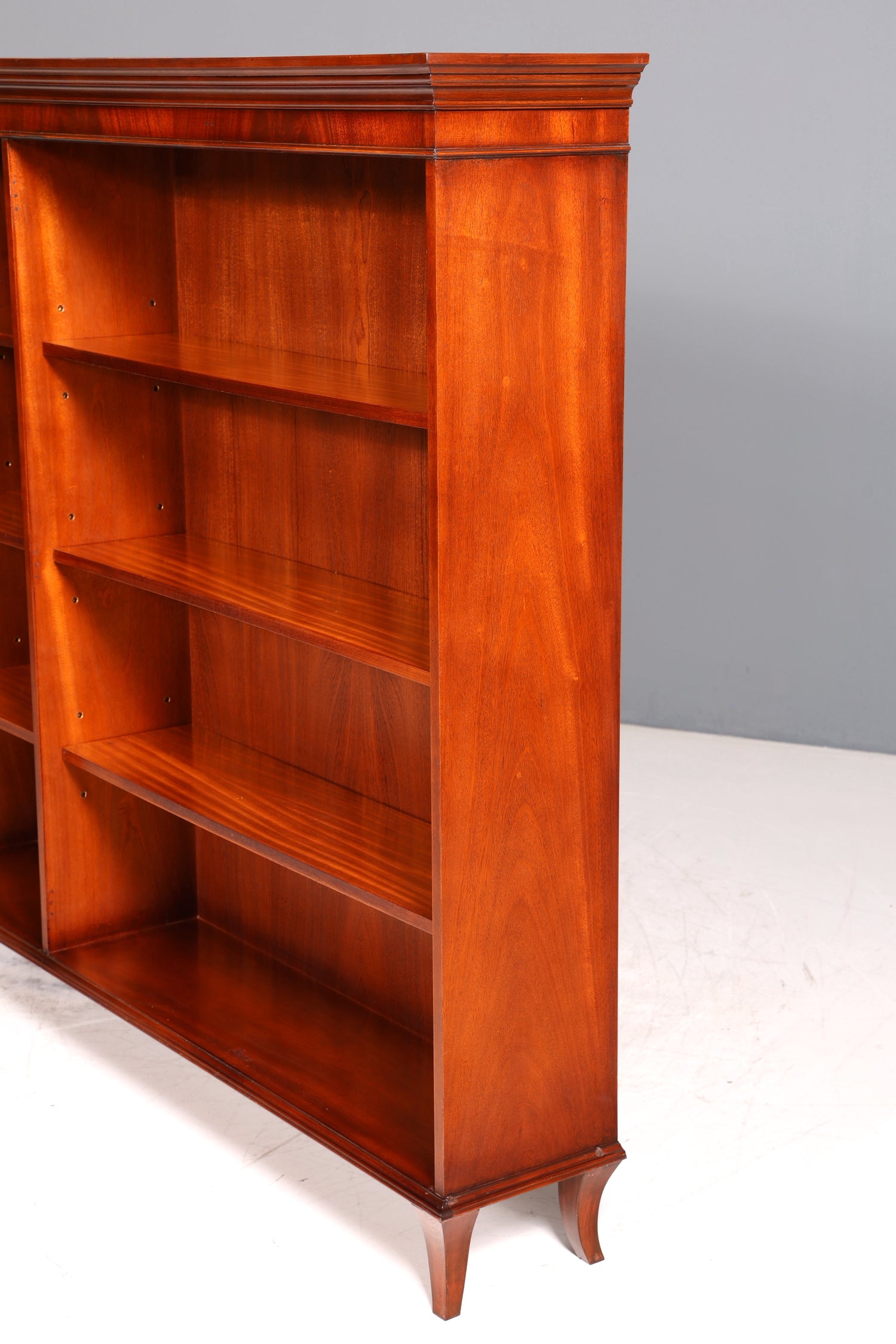 Wunderschönes Englisches Bücherregal Antik Regal Bookshelf Buchablage 60s Bibliothek