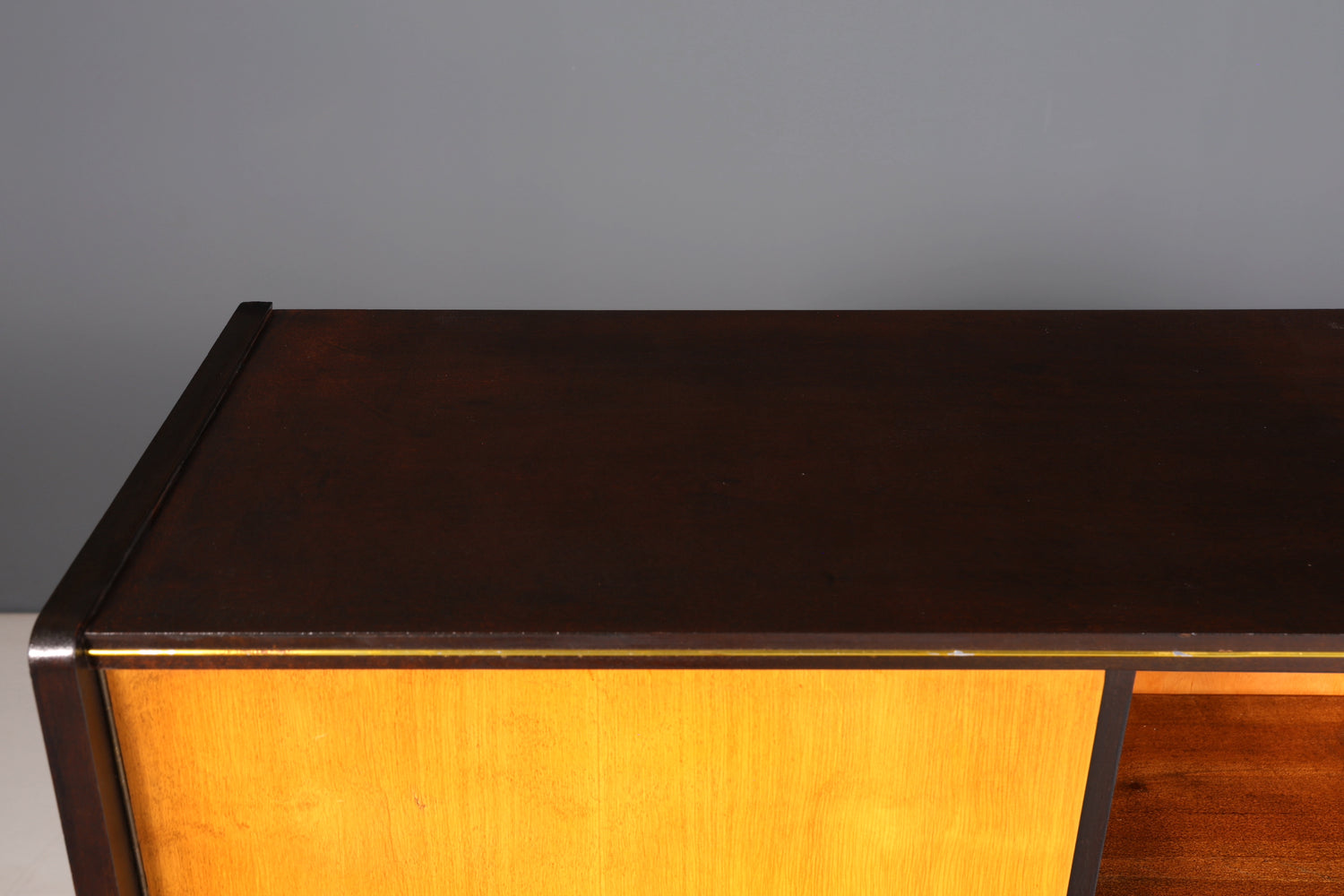 Wunderschöner Mid Century Schrank 60er Jahre Bücherregal Aktenschrank Rockabilly Wäscheschrank Regal Highboard