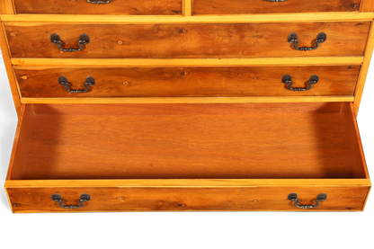 G011 Finish cm, Stilvoller Englischer Sekretär Büro Aufsatzsekretär Eibe Antik Stil Vitrinen Schrank UK