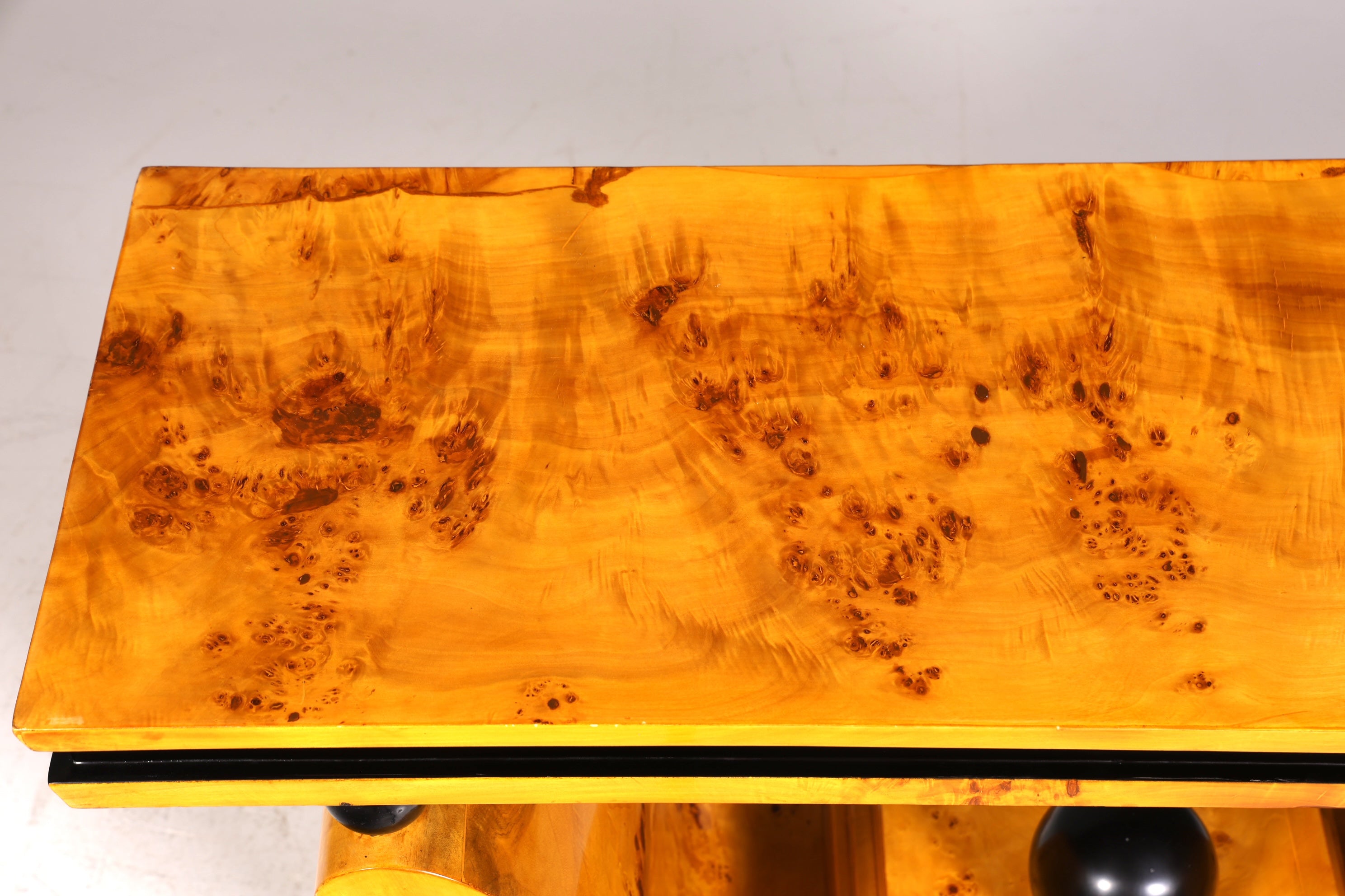 Wunderschöne Art Deco Design Wandkonsole Birke Flurablage Tisch Ablagetisch Konsole