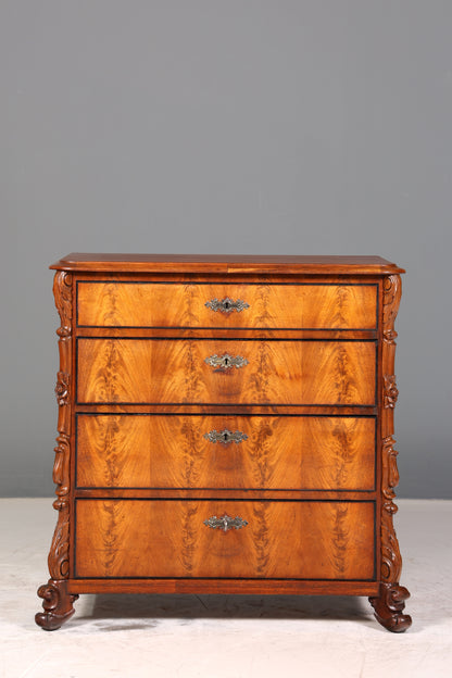 Traumhafte Louis Philippe Kommode Biedermeier Antik Schubladenkommode Sideboard um 1880