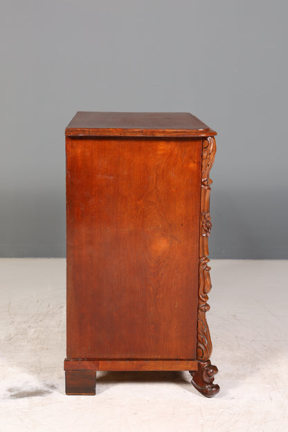 Traumhafte Louis Philippe Kommode Biedermeier Antik Schubladenkommode Sideboard um 1880