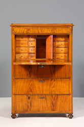 Wunderschöner Louis Philippe Sekretär Vertiko Gründerzeit Kommode Schubladenkommode