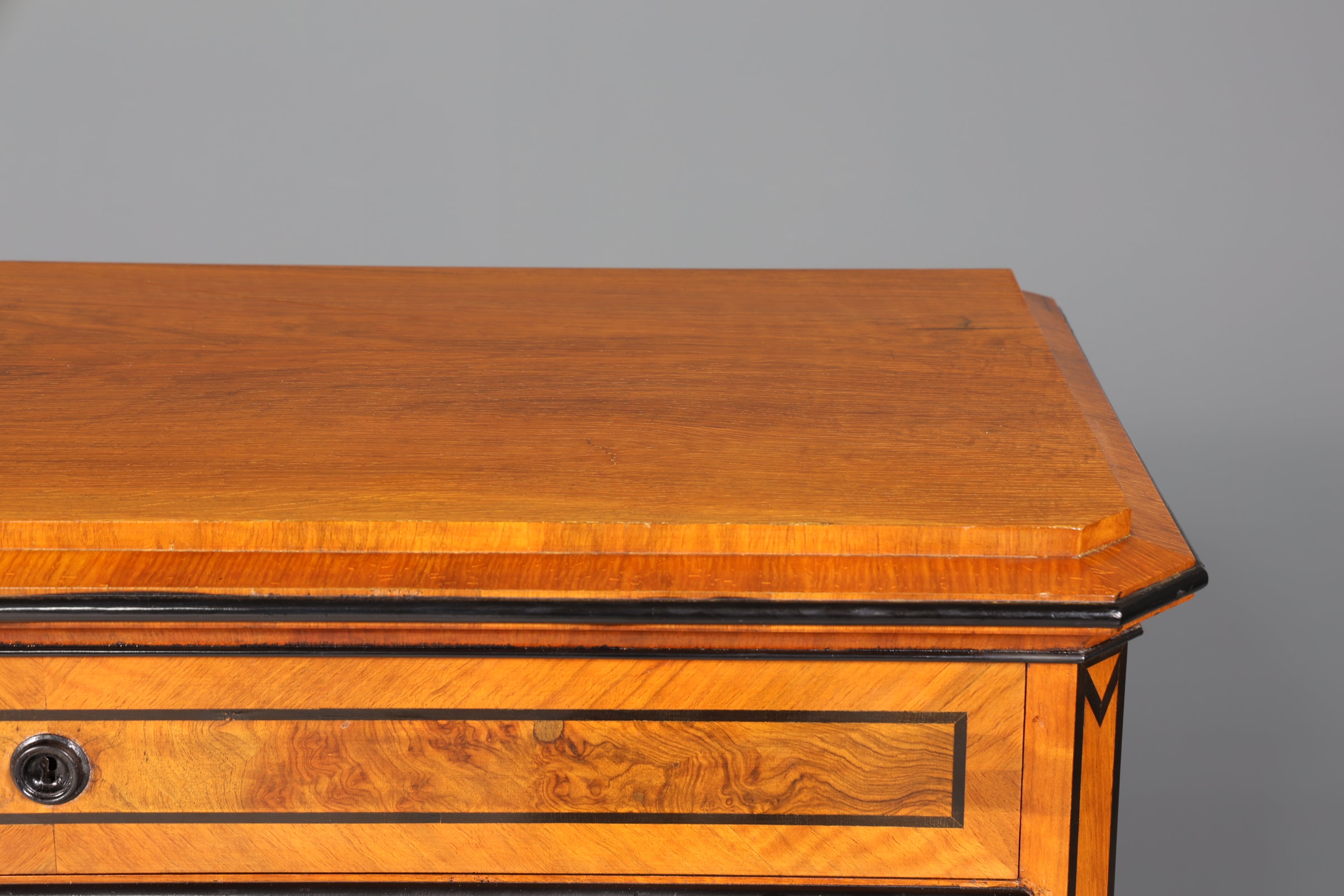 Wunderschöner Biedermeier Sekretär Louis Philippe Büro Vertiko Kommode Antik Schreibtisch