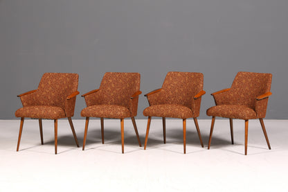 Wunderschöner Mid Century Stuhl Retro Armlehnstuhl Cocktailstuhl Küchenstuhl Sekretär Stuhl 2 von 4
