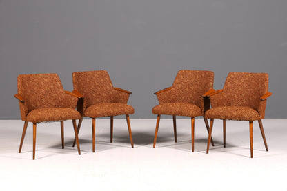 Wunderschöner Mid Century Stuhl Retro Armlehnstuhl Cocktailstuhl Küchenstuhl Sekretär Stuhl 2 von 4