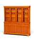 Englische Vitrine Eibe – Bild 1