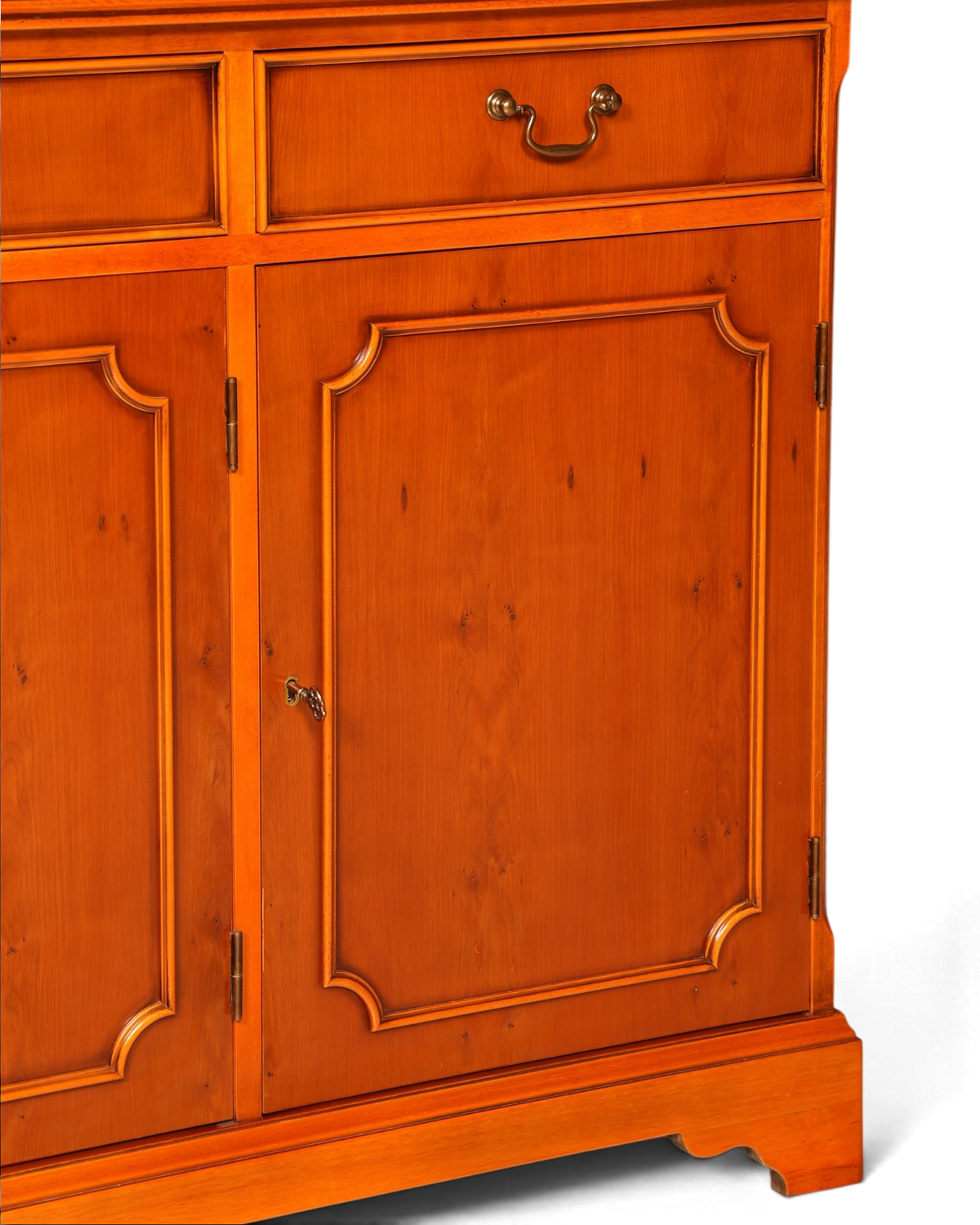 Englische Vitrine Eibe – Bild 12