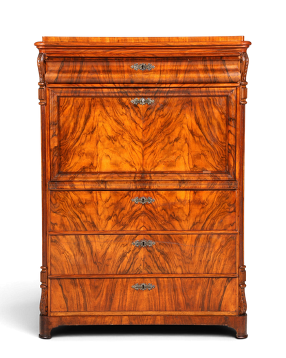 Wunderschöner Louis Philippe Sekretär um 1880 Gründerzeit Antik Schrank Chiffoniere