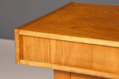 Original Hellerau Schreibtisch Modell 602 Mid Century Franz Ehrlich Design Bürotisch Vintage Desk