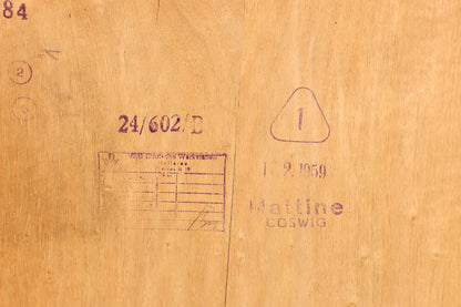 Traumhafter Original Hellerau Schrank Mid Century Franz Ehrlich 602 Vertiko Aktenschrank Wäscheschrank