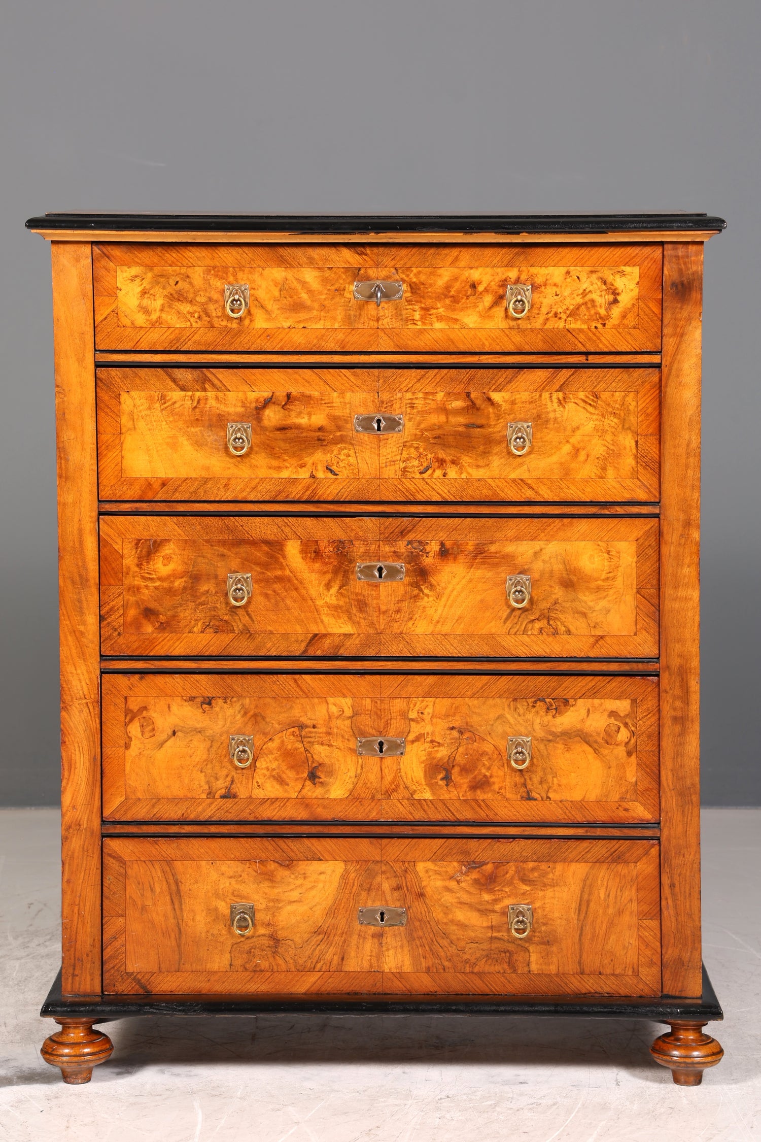 Wunderschöne Louis Philippe Kommode Gründerzeit Schubladenkommode um 1880