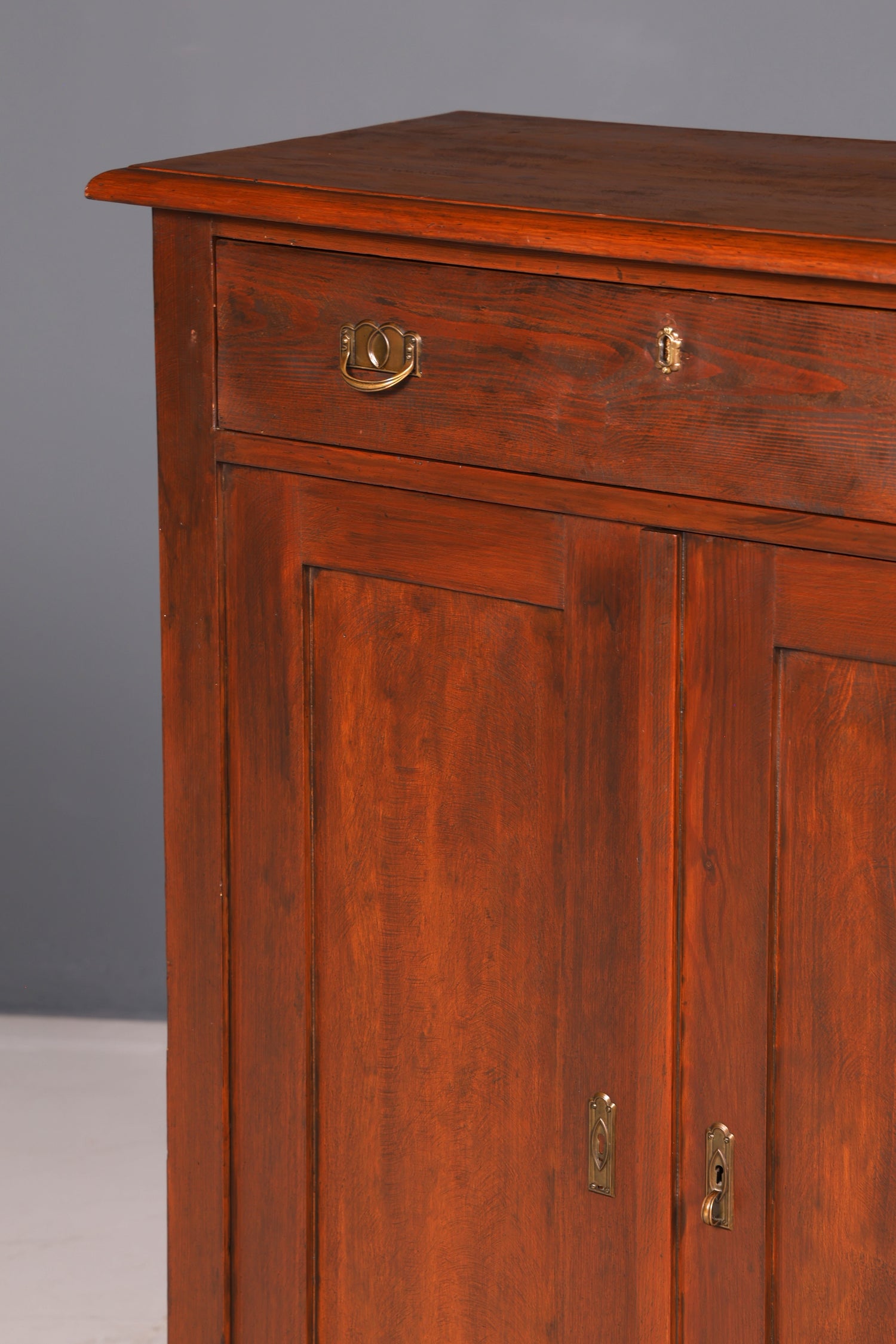 Traumhaftes Jugendstil Vertiko Gründerzeit Schrank Antik Highboard Kommode Buffet Vintage