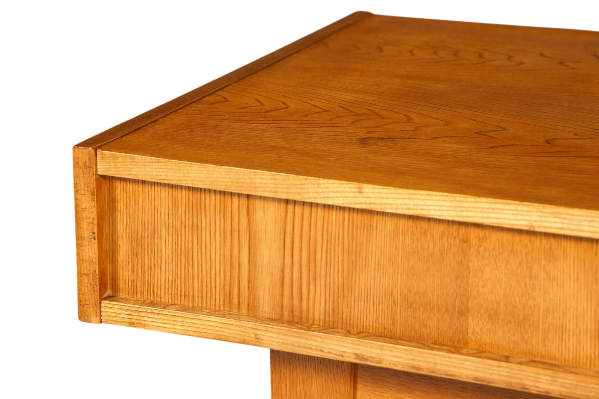 Original Hellerau Schreibtisch Modell 602 Mid Century Franz Ehrlich Design Bürotisch Vintage Desk