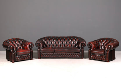 G548 Finish cm Wunderschönes Original Chesterfield Centurion Sofa 3- Sitzer echt Leder Couch (Kopie)