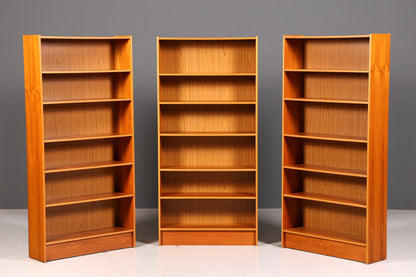 Schlichtes Mid Century Regal Vintage Bücherregal Schrank Buchablage Bookshelf 60s Holz