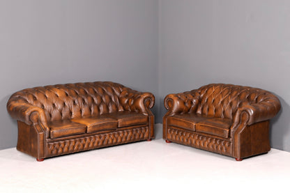Wunderschönes Original Chesterfield Centurion Sofa 3- Sitzer echt Leder Couch