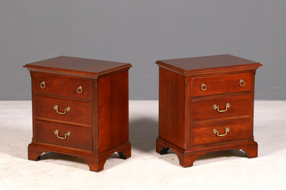 Edle Drexel Heritage Kommode Antik Stil Nachttisch USA Schubladenkommode 1 von 2