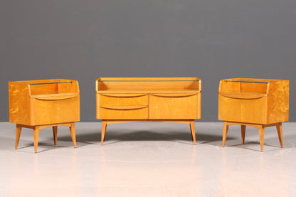 G792 Finish Mid Century Kommode Vintage Klappschränkchen Danish Design Nachttisch (Kopie)