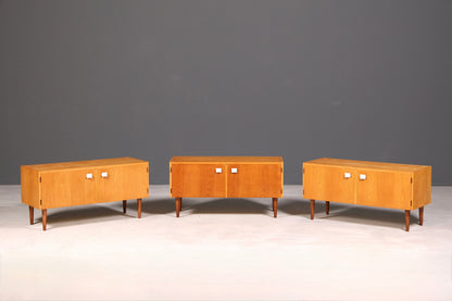 Beautiful original Hellerau mid-century chest of drawers, model 427, sideboard TV cabinet, vintage genuine wood