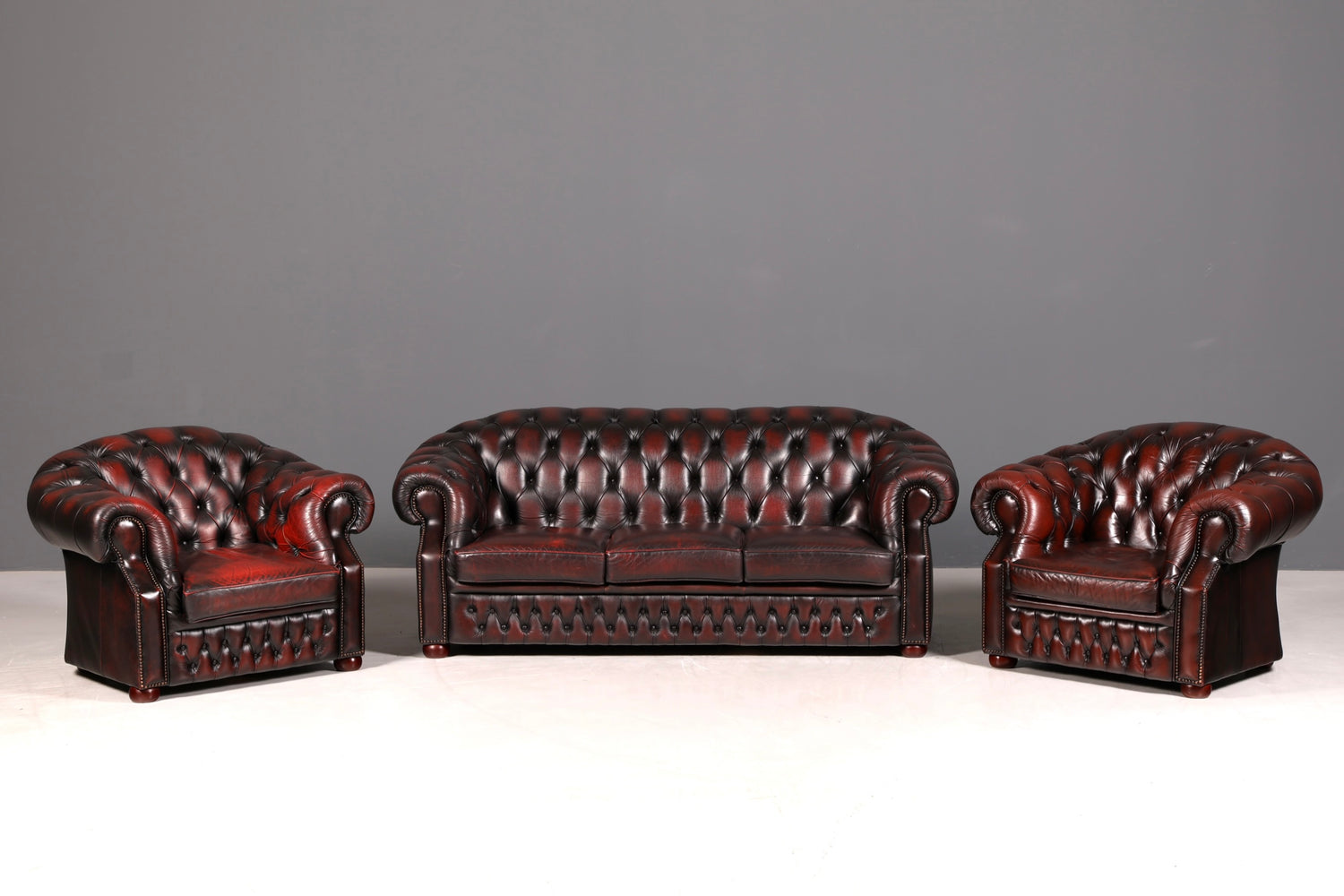 G550 Finish cm Wunderschöner Original Chesterfield Centurion Sessel Englischer Armlehnsessel Englisch Herrensessel (Kopie)