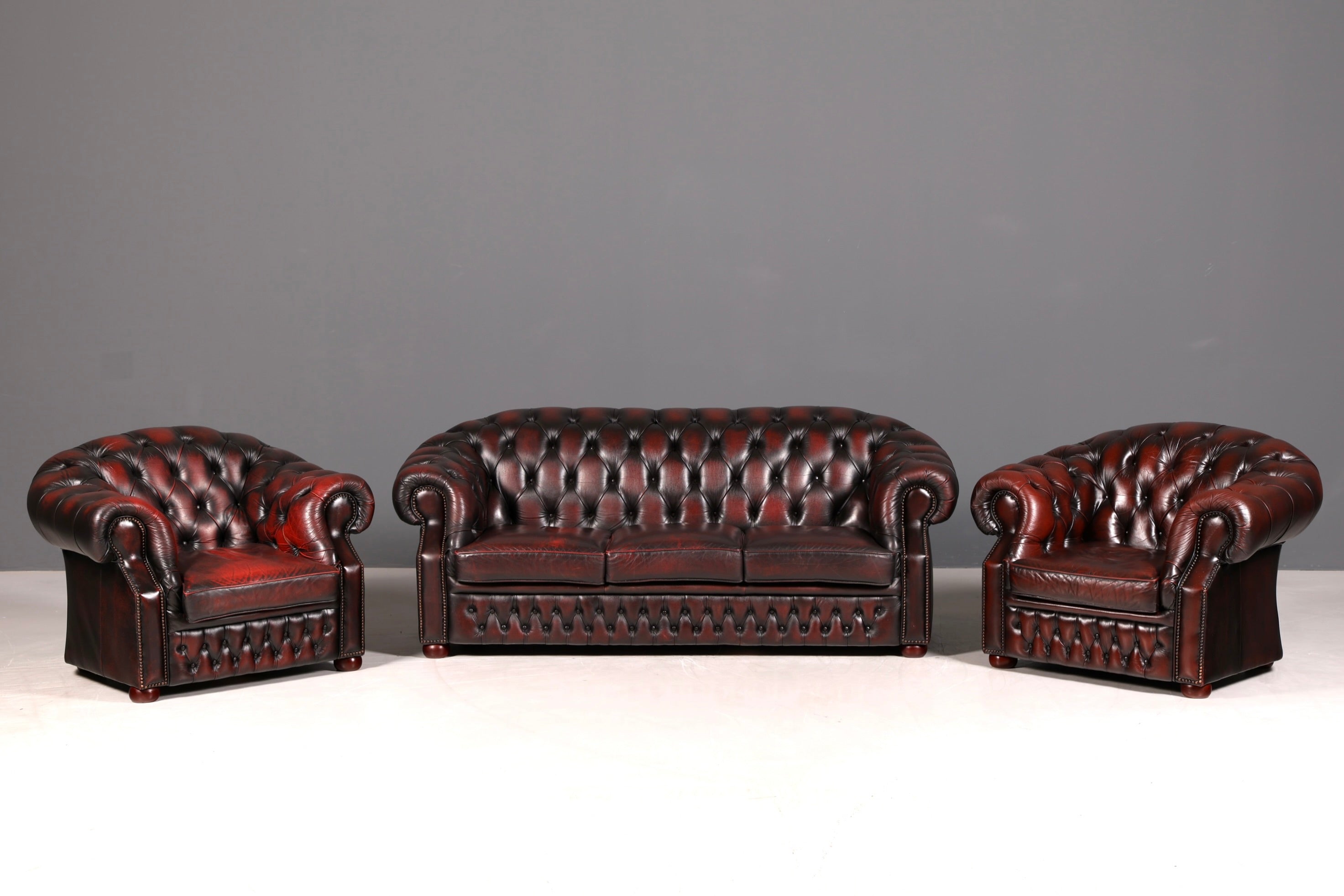 G550 Finish cm Wunderschöner Original Chesterfield Centurion Sessel Englischer Armlehnsessel Englisch Herrensessel (Kopie)