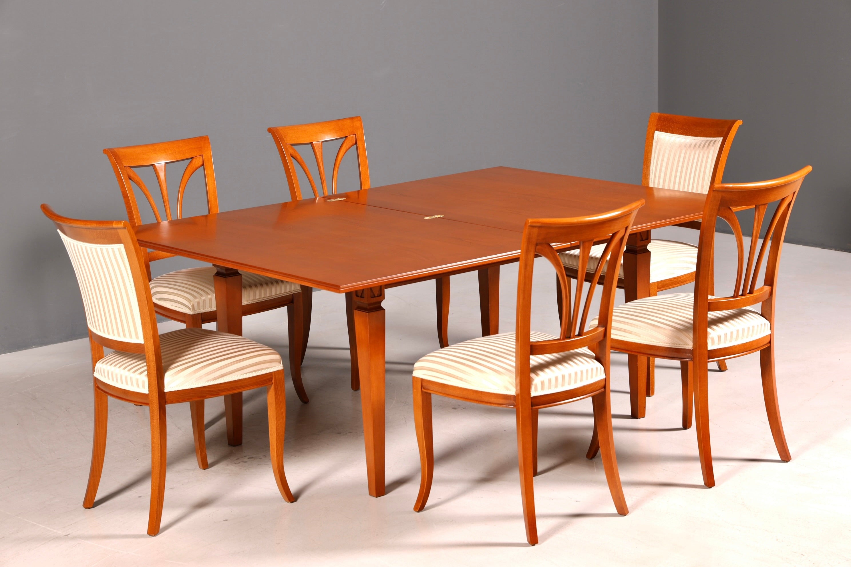 2x Traumhafte Selva Stuhle Esszimmer Stuhl Set Küchenstühle Antik Stil Set