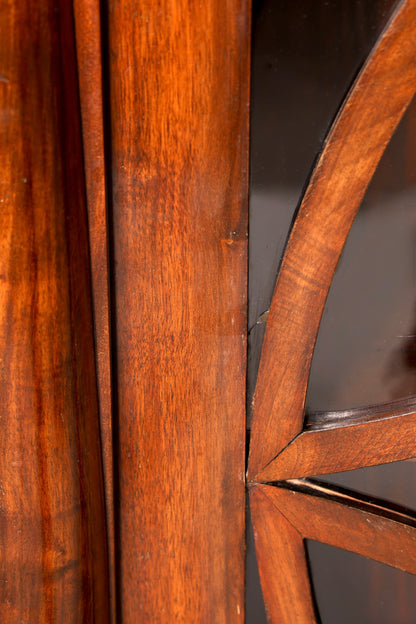 Traumhafter Original Biedermeier Vitrine um 1820 Antiker Schrank Art Deco Bücherregal
