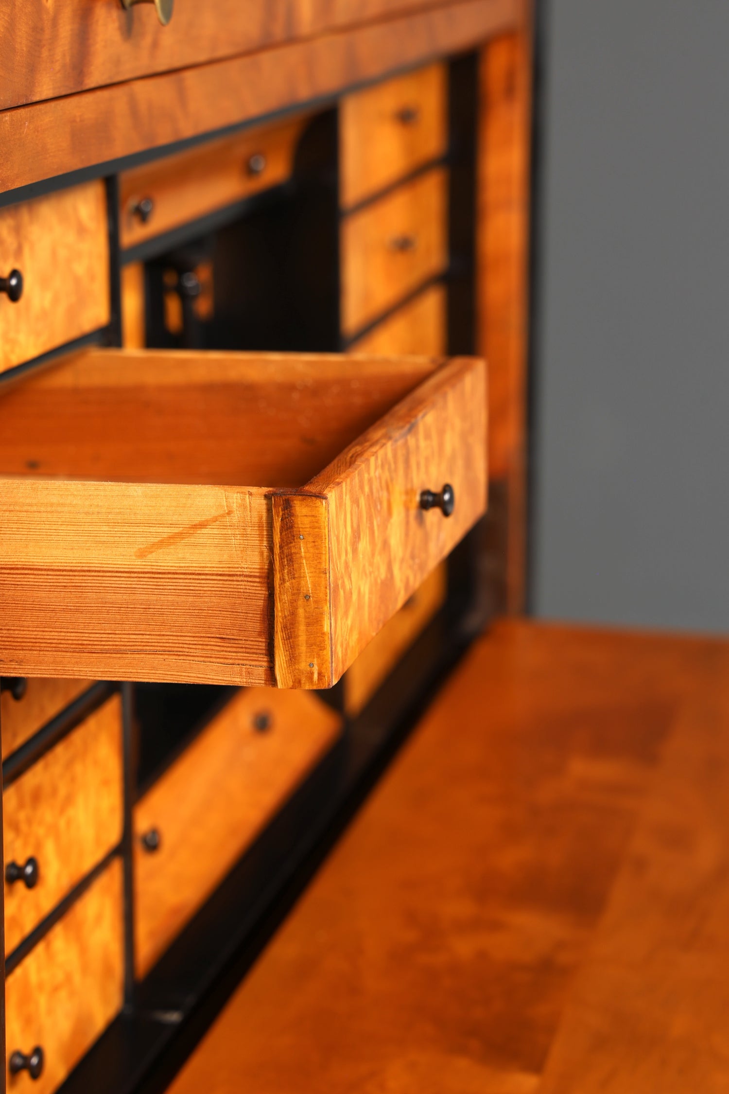 Traumhafter Original Biedermeier Sekretär um 1860 Kommode Antik Bürokommode