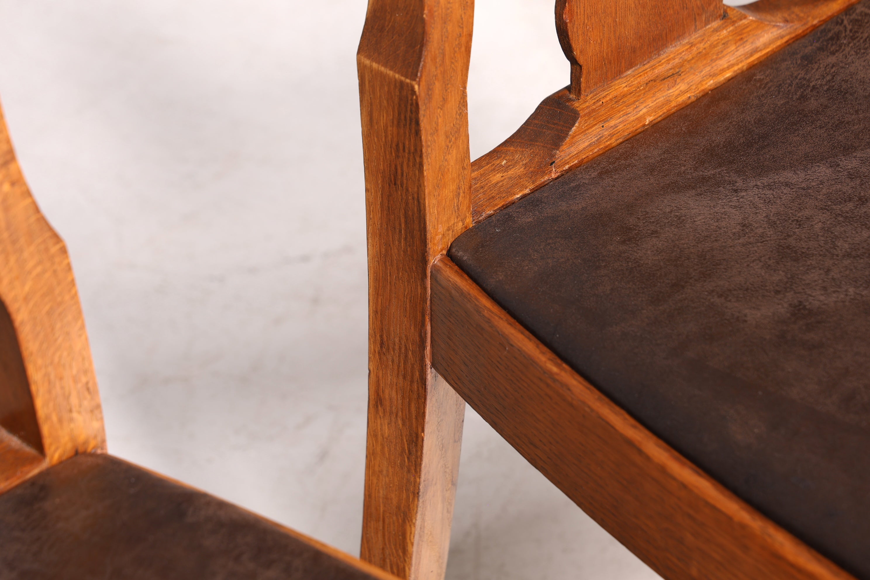 6x Wunderschöne Jugendstil Stühle um 1910 Antik Stuhl Set Chippendale Küchenstühle Esszimmer Stühle