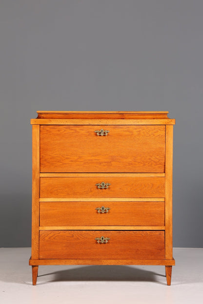 Stilvoller Biedermeier Sekretär Vertiko Antik Kommode Louis Philippe Schreibkommode