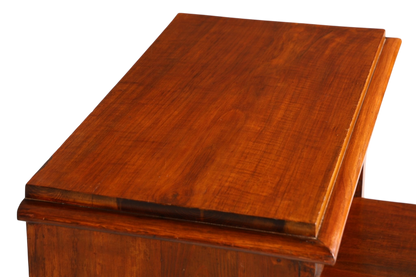 Stilvoller Gründerzeit Sekretär Vertiko Highboard Louis Philippe Kommode um 1880