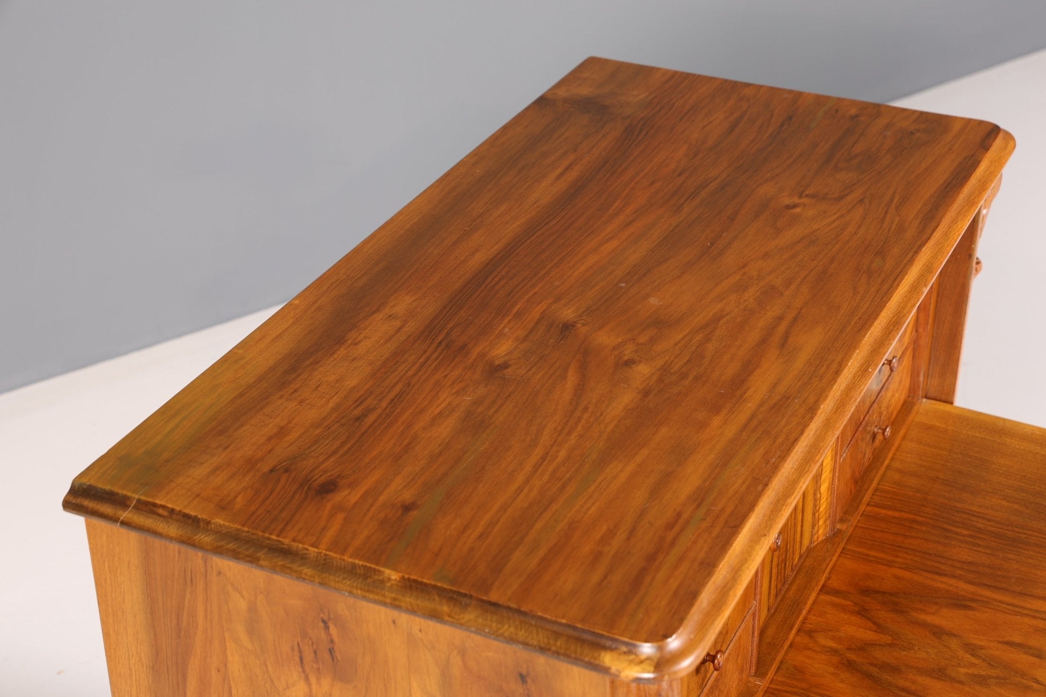 Stilvoller Louis Philippe Sekretär Biedermeier Vertiko Jugendstil Antik Kommode um 1880 Schreibkommode