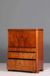 Stilvoller Louis Philippe Sekretär Vertiko Gründerzeit Kommode um 1880 Office