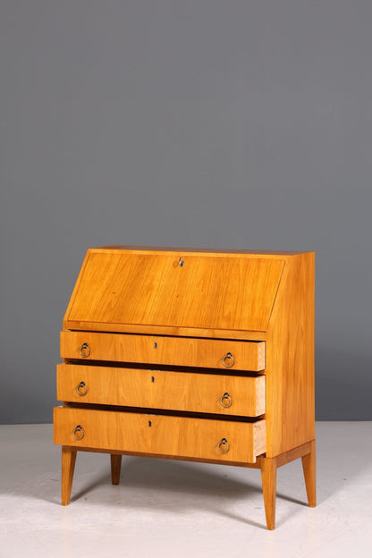 Stilvoller Mid Century Sekretär Danish Design Retro Büro Schrank Vintage Büro Kommode