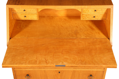 Stilvoller Mid Century Sekretär Danish Design Retro Büro Schrank Vintage Büro Kommode