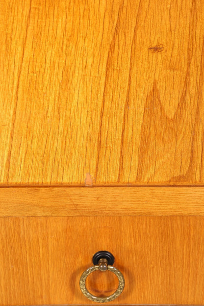 Stilvoller Mid Century Sekretär Danish Design Retro Büro Schrank Vintage Büro Kommode