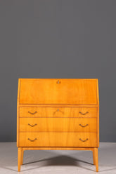 Stilvoller Mid Century Sekretär echt Holz Vintage Büro Schrank Schreibkommode 60er Jahre